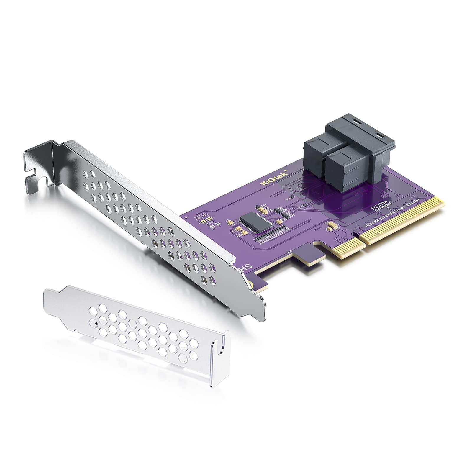 (未使用･未開封品)　StarTech.com x4 PCI Express - SFF-8643アダプタ NVM Express対応2.5インチSSD用アダプタ 4レーンPCIe 3.0スロット PEX4SFF8643 0pbj0lf U.2 (SFF-8643) - M.2 PCI Express 4.0 x4 ホストアダプタカード